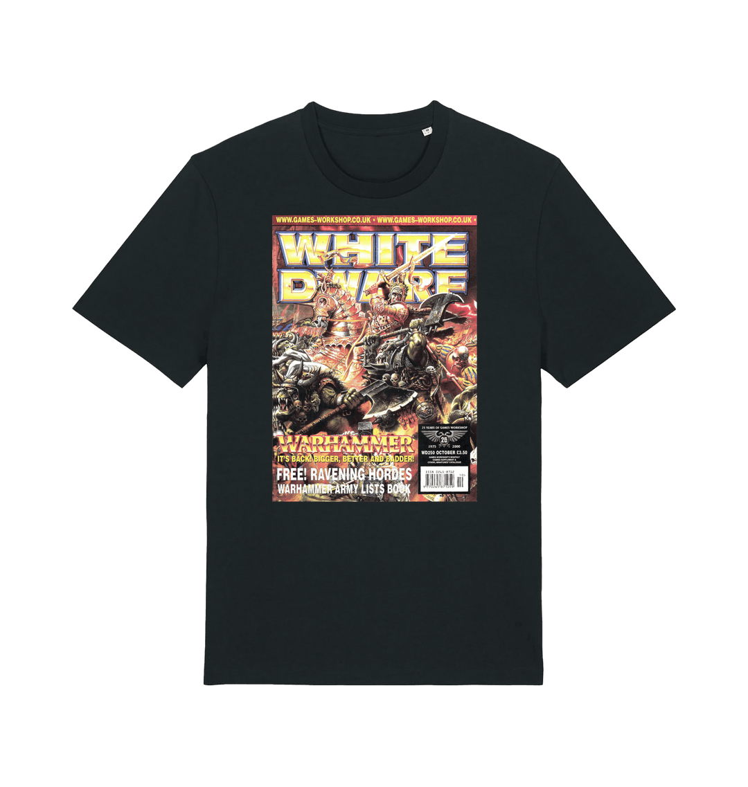 Black Printed T-shirt Front